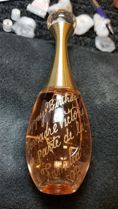 engraved perfume bottle for him